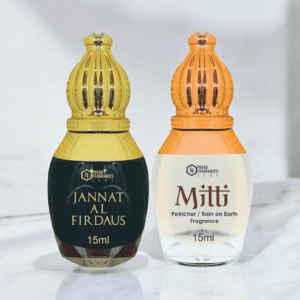 Parag fragrances Women Ruh Mitti 15Ml (Rain On Earth) & Jannat Al Firdaus 15Ml (Swiss Edition) Attar Liquid Combo Offer Pack