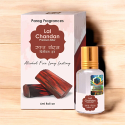 Parag Fragrances Real and Natural Lal Chandan (Red Sandalwood) Attar For Personal and Religious Use (Lal Chandan)