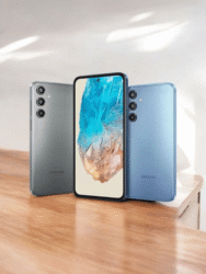 Samsung Galaxy M35 5G (Daybreak Blue,8GB RAM,256GB Storage)| Corning Gorilla Glass Victus+| AnTuTu Score 595K+ | Vapour Cooling Chamber | 6000mAh Battery | 120Hz Super AMOLED Display